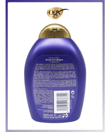 OGX Air conditioning to increase volume with biotin and collagen - Buy Online on GoSupps.com