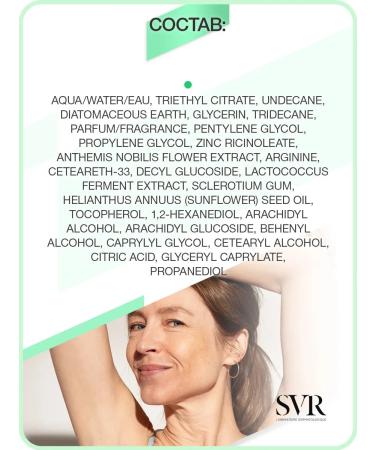 Spirial vegetable deodorant without aluminum (SVR Spiril) - Buy Online on GoSupps.com