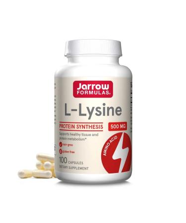 Jarrow Formulas Lizin l-lysine 500 mg 100 capsules