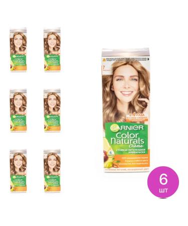 Garnier Cream-coloring hair stubborn tone 7 cappuccino 112ml 6 pcs