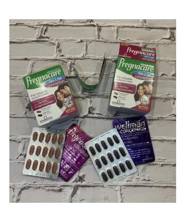 Vitabiotics Pregnacare Him & Her Conception 60 tablets England - Buy Online on GoSupps.com