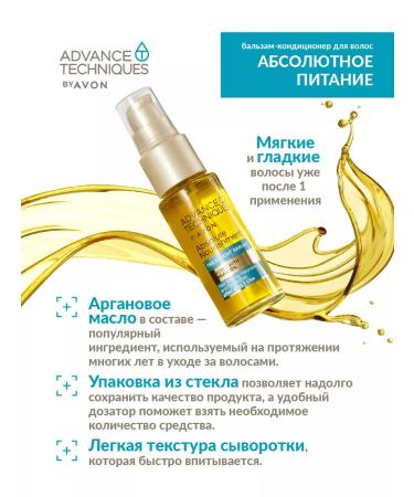 Serum Absolute nutrition Avon hair oil - Buy Online on GoSupps.com