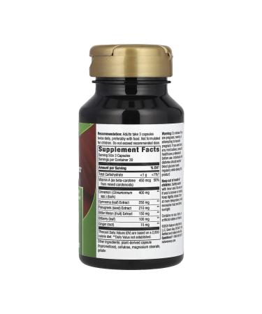 Nature's Way For blood sugar 90 capsules - Buy Online on GoSupps.com