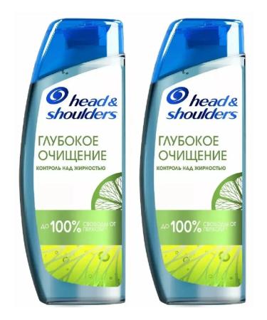 Head&Shoulders Deep Oil Control shampoo 300 ml 2 pcs