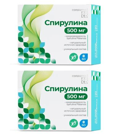 Consumed Spirulin 500 mg tab. No. 60 - 2 pack