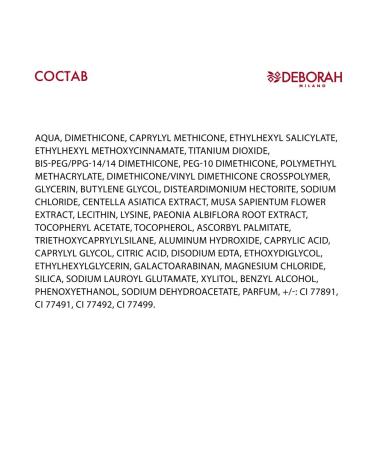 DEBORAH Milano Tonal base Instant Lifting Effect TOP 01 Snow White - Buy Online on GoSupps.com