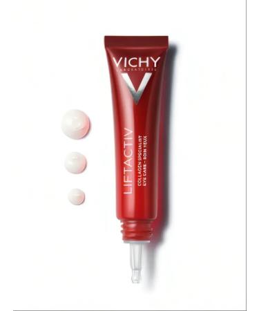 VICHY Liftactiv collagen specialist skin cream around the eyes 15ml - Buy Online on GoSupps.com