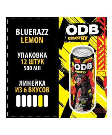 ODB Energy Energy Odbenergy "Blurazzz Lemon" 12x500