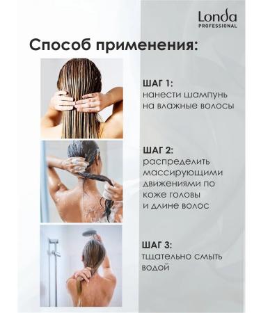 Londa Professional Hair shampoo keratin Londa Fiber Infusion 1000 ml - Buy Online on GoSupps.com