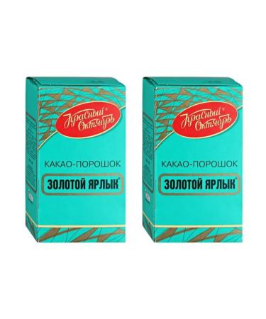 Gold Label Cocoa red October 100 g 2 pieces