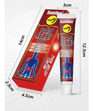 Joint ointment from muscle pain Cream anesthetic back 2pcs - Buy Online on GoSupps.com