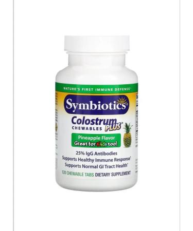 Symbiotics Kolostrum plus Colostrum plus Chewing tablets - Buy Online on GoSupps.com