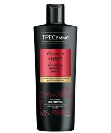 TRESemme Keratin 400 ml stained hair shampoo