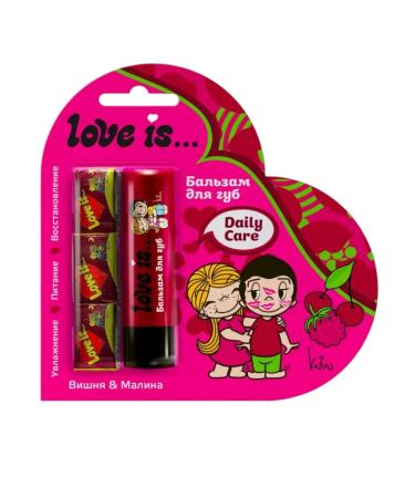 love is Lip balm cherries-raspberry + chewing gum - Buy Online on GoSupps.com
