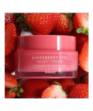 Hince Night Cream Kingsberry Vita Night Cream 50g - Buy Online on GoSupps.com