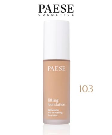 PAESE Lifting Foundation Tonal Cream - tone 103 30 ml
