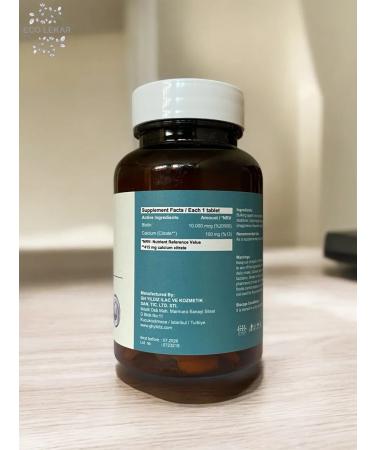 GNB Good natura beauty Biotin and calcium (90 tablets) - Buy Online on GoSupps.com