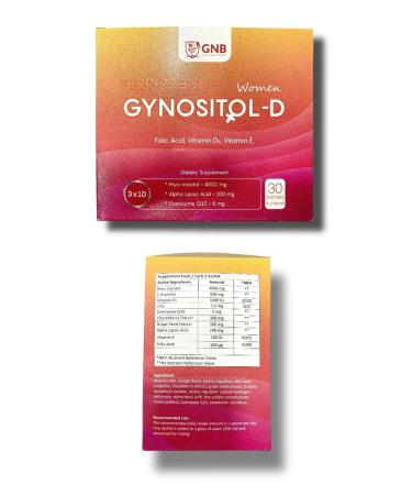 GNB Good natura beauty Gynositol-D Women-Complex for Women's Health 30 Sasha - Buy Online on GoSupps.com