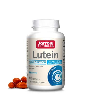Jarrow Formulas Lutein (lutein) 20 mg 60 gel capsules