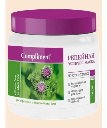 Compliment Express mask for hair against dropping burdock 500ml