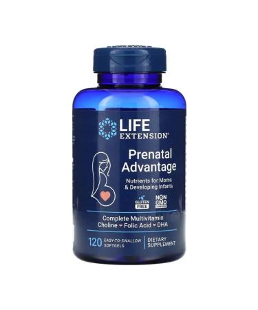Life extension PRENATAL COMPLE PRENATAL Advantage 120 capsules