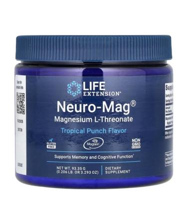 Life extension Magnesium L-Ronat Neuro-Mag Magnesium L-Treonate 93.35 gr