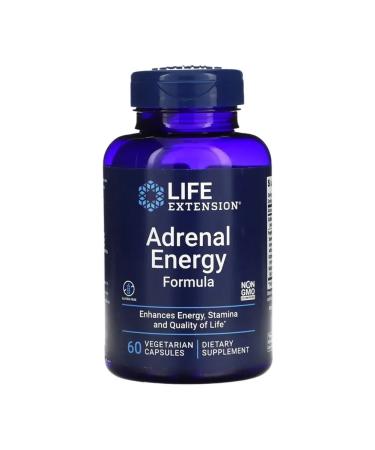 Life extension Adrenal Energy adaptogens 60 capsules
