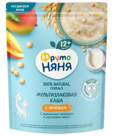 Frutonyanya Multicarp porridge with creamy-vanilla cookies 200g
