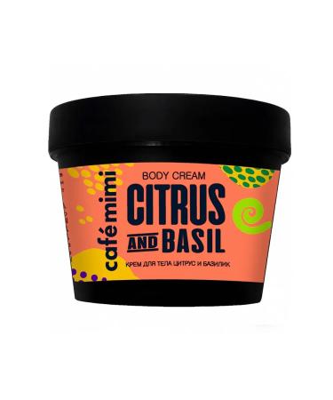 CAFEMIMI Body cream citrus and basil 110 ml