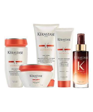 Kerastase Nutritive Bain Satin hair shampoo 250ml - Buy Online on GoSupps.com