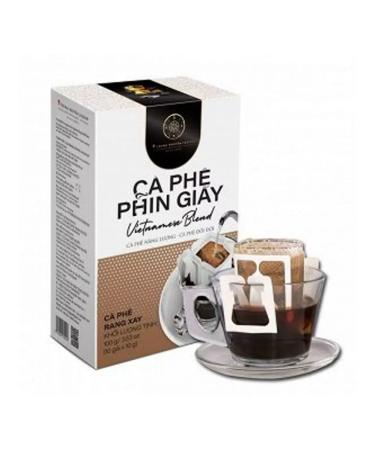 TRUNG NGUYEN Coffee ground drip package Vietnamese Bland 10g*10pcs - Buy Online on GoSupps.com