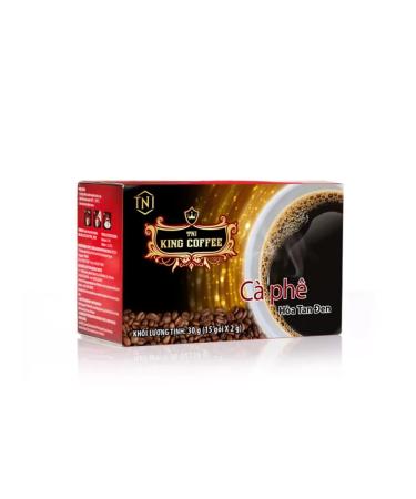King Coffee Natural coffee soluble (15 pac.*2g.) 2 pcs - Buy Online on GoSupps.com