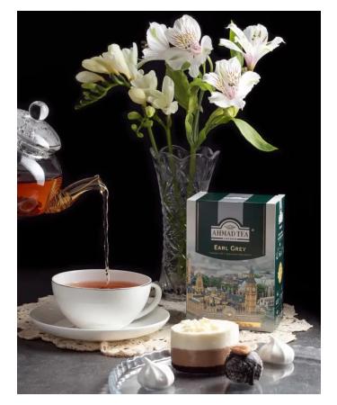 Ahmad Tea Black tea Earl Grey with bergamot 2pcs of 200g - Buy Online on GoSupps.com
