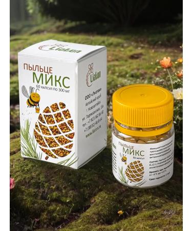 Liaton Polzemix bees and pine pollen of capsule 60 pcs - Buy Online on GoSupps.com