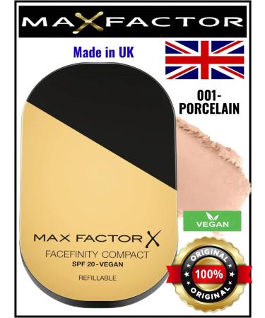 MAX FACTOR POWDER Compact powder max factor tone 001 Porcelain