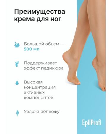 EpilProfi Legs with urea and vitamins from cracks - Buy Online on GoSupps.com