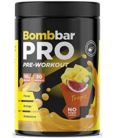BombBar Pre -training complex 300 g tropical mix