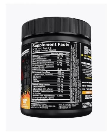 Mutant Madness 225 grams of sweet tea - Buy Online on GoSupps.com