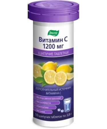 Evalar Vitamin C 1200 mg