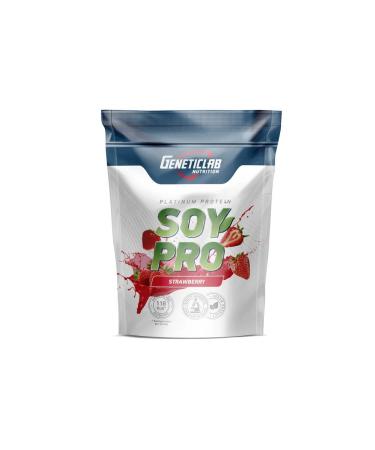 GENETICLAB Soy protein Soy Pro 900 GR strawberries - Buy Online on GoSupps.com