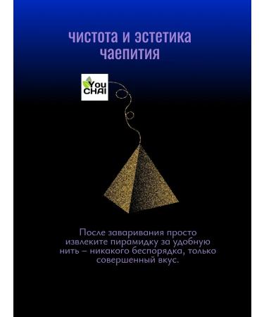 YOUCHAI Tea Blue Antyan Thai Orchid in premium pyramids 40 pcs - Buy Online on GoSupps.com