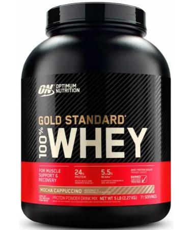 Optimum Nutrition Protein Gold Standard 100% Whey 2270 gr Mokko cappuccino