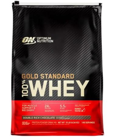 Optimum Nutrition Protein 100% Whey Gold Standard 4540 grams double chocolate