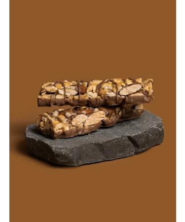 KDV Almond bars Nut and Go with peanut paste 18 pcs - Buy Online on GoSupps.com