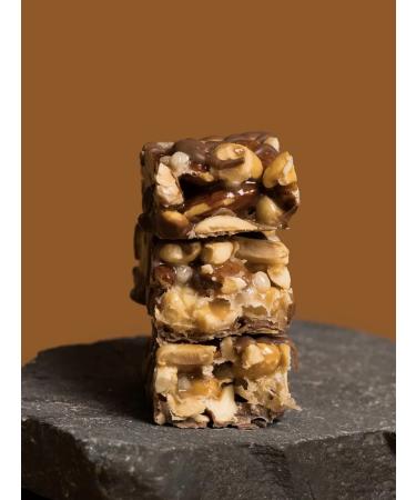 KDV Almond bars Nut and Go with peanut paste 18 pcs - Buy Online on GoSupps.com