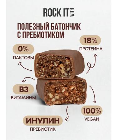 ROCK IT WITH ROCKET Batonchik Keto Chocolate Brownies 40 g * 3 pcs - Buy Online on GoSupps.com