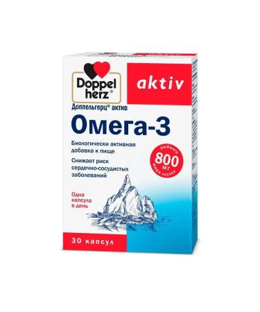 Doppelherz Actual Omega-3 caps # 30