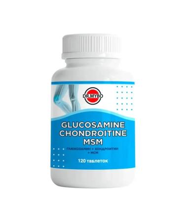 DrMybo Glucosamine + chondroitin + MSM 120 tab - Buy Online on GoSupps.com