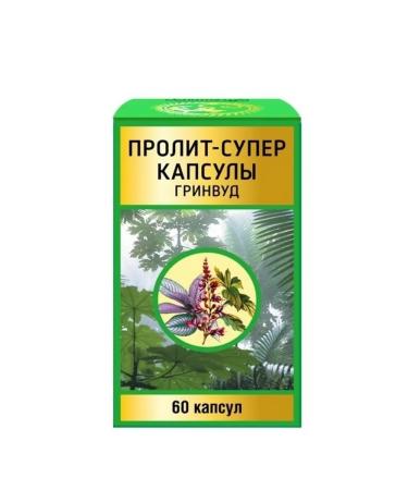 Korolev Pharm LLC Prolit-Super Greenwood 60 capsules - Buy Online on GoSupps.com