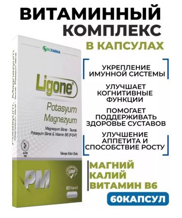 rcfarma Potassium and magnesium complex Ligon Ligone Potasyum Magnezyum